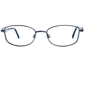 Tura‎ Eyeglasses Frame R917-NAV Women's Gunmetal Full Rim 48-17-130 H17116